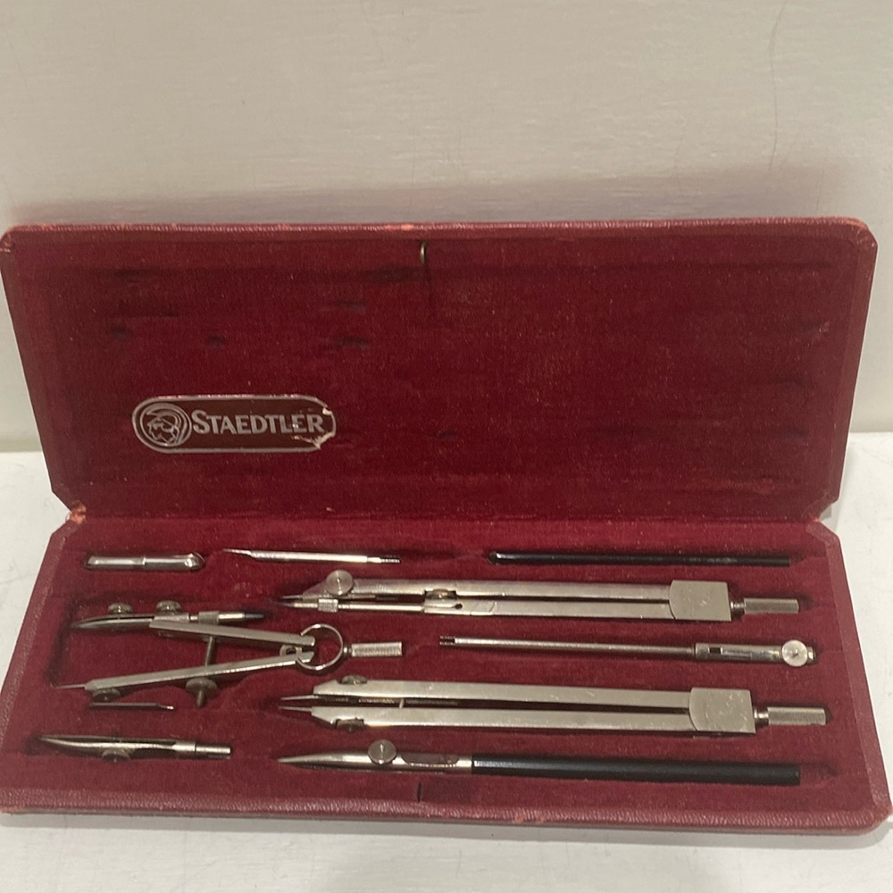 STAEDTLER (German) Vintage  Drafting/ Drawing Instruments